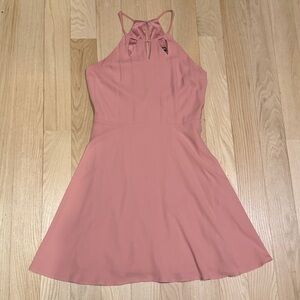 Express Pink Halter Dress Size 4